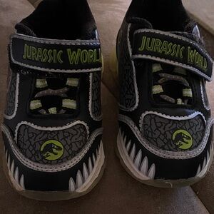 Kids Sneakers - Black and Green